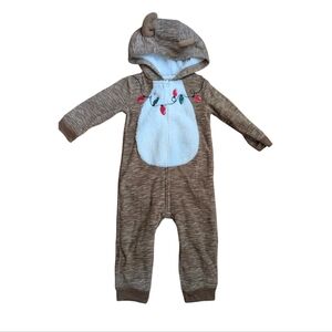 Carters holiday reindeer cozy bunting 18m